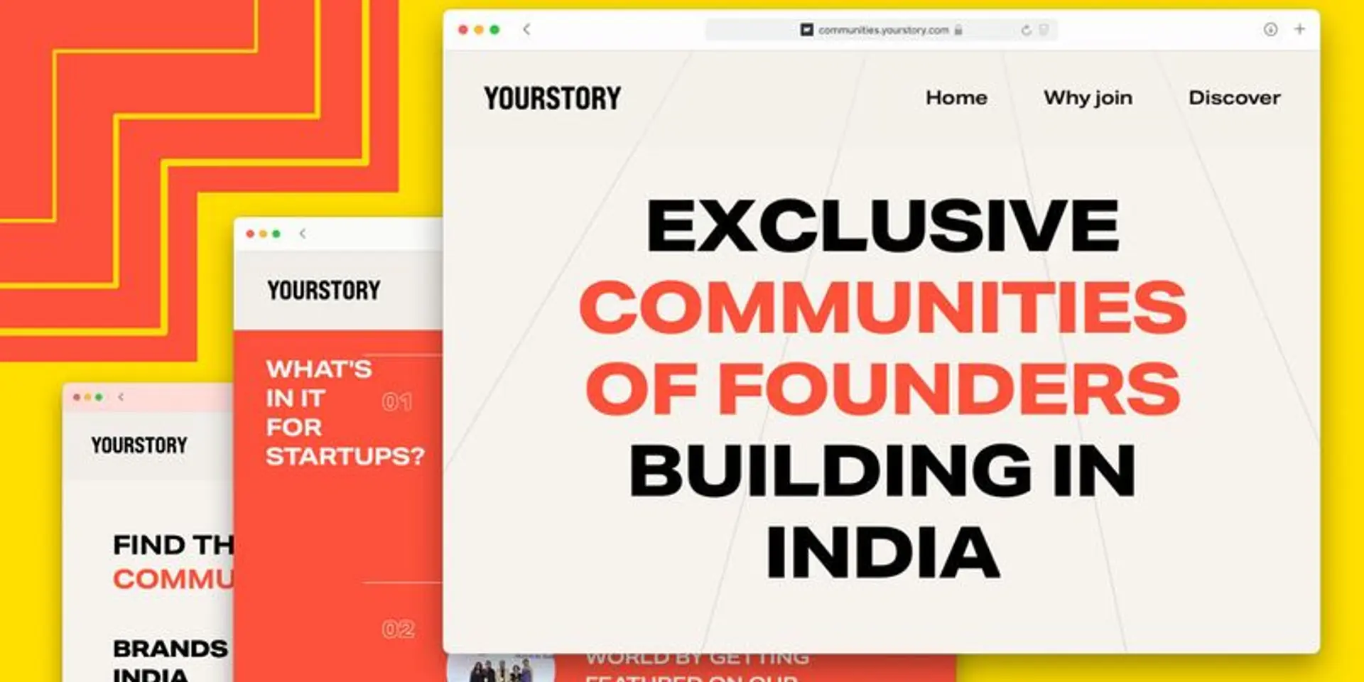 Introducing YourStory Communities: Exclusive networks of founders building in India