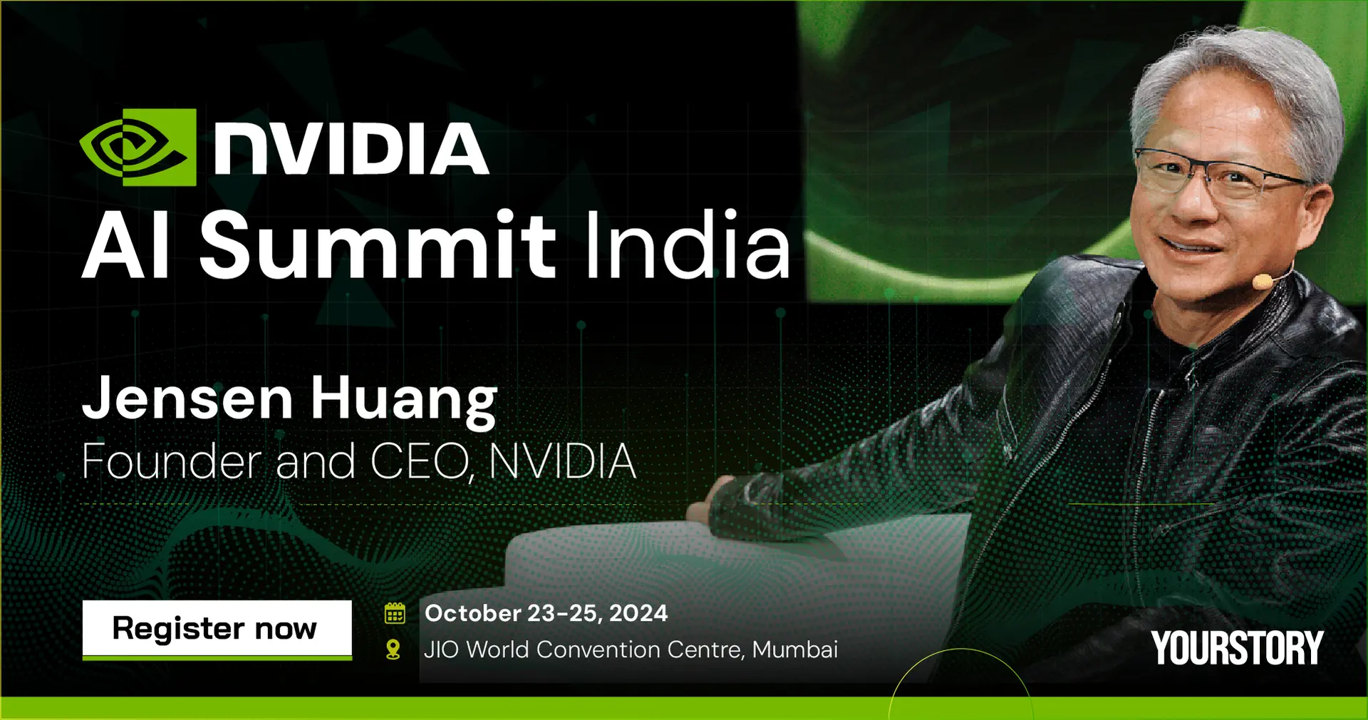 Meet the legendary Jensen Huang in Mumbai at NVIDIA AI Summit India 2024