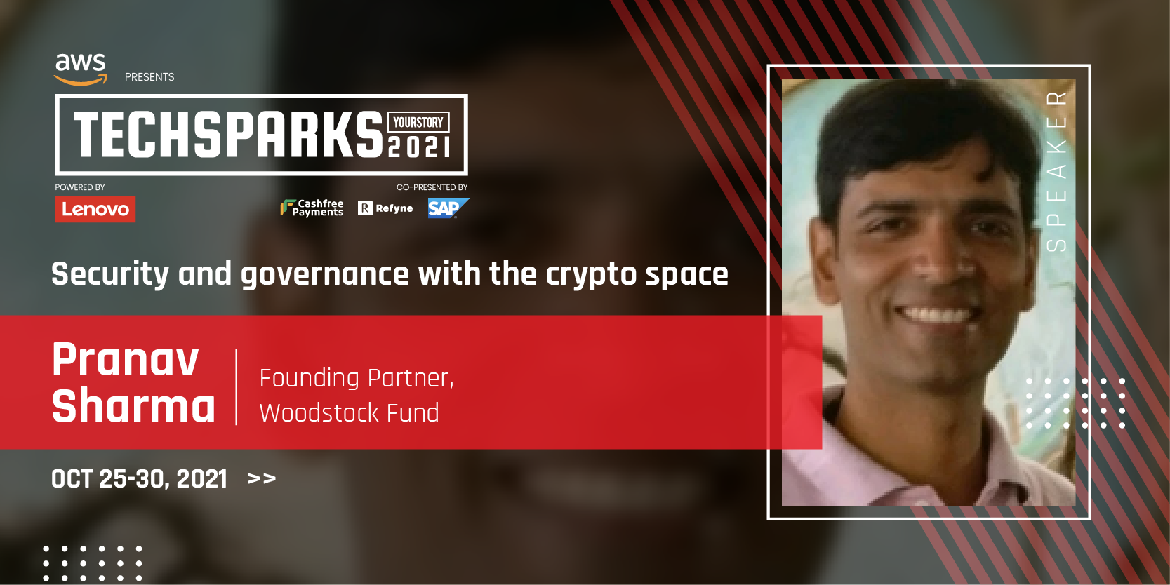 Woodstock Fund's Pranav Sharma explains how security, compliance work in crypto, blockchain at TechSparks 2021