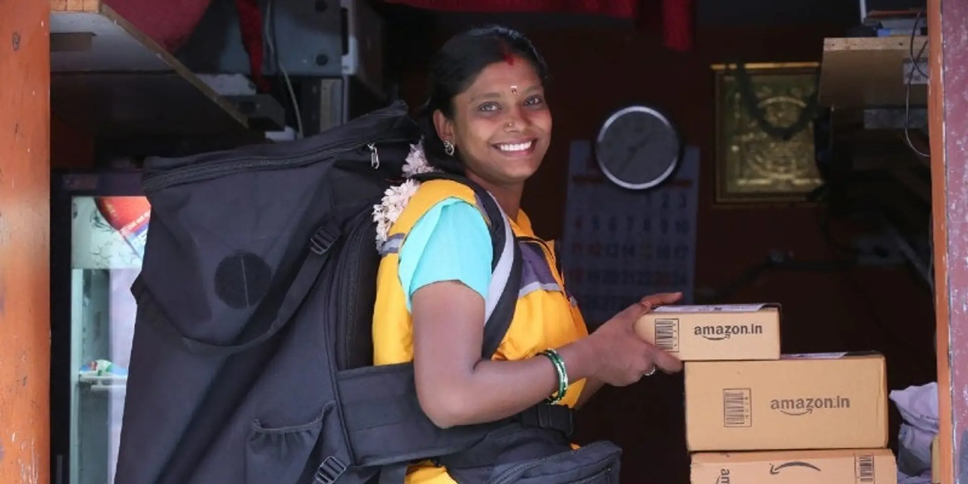 Here’s how Amazon is partnering with kiranas for deliveries