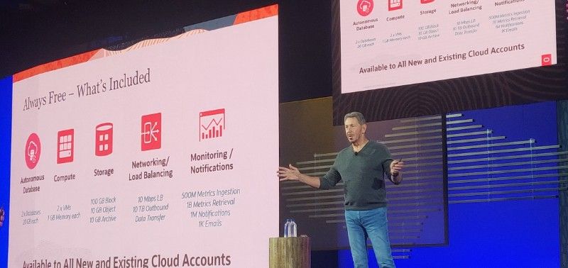 At Oracle OpenWorld, Larry Ellison takes on AWS and reiterates that the future is autonomous