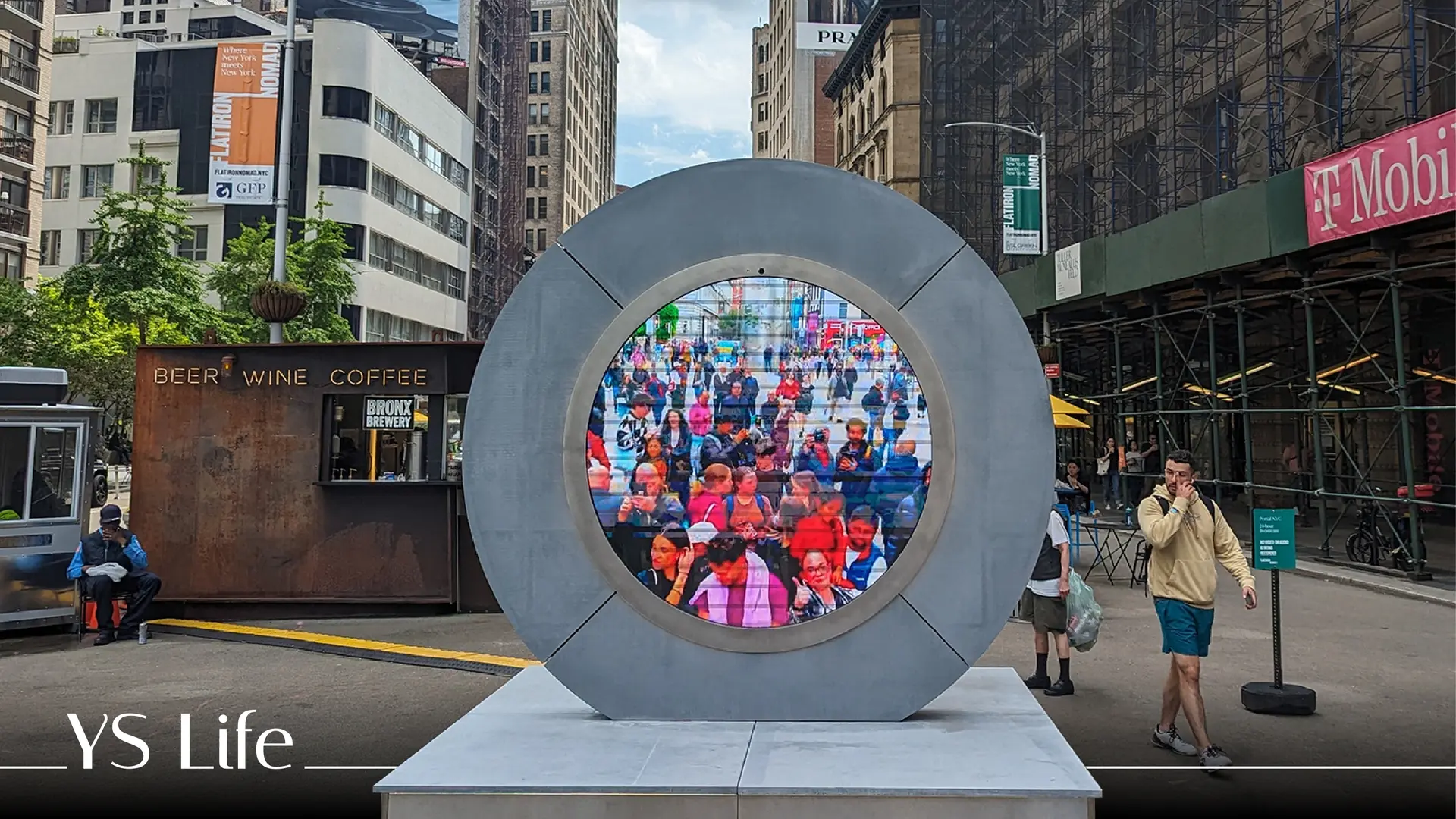 From NYC to Dublin, this Portal brings people together