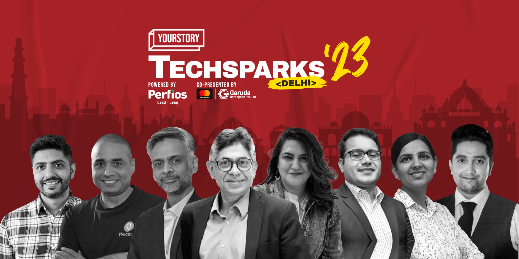 Meet the league of leaders defining the Great Indian Techade at TechSparks Delhi

