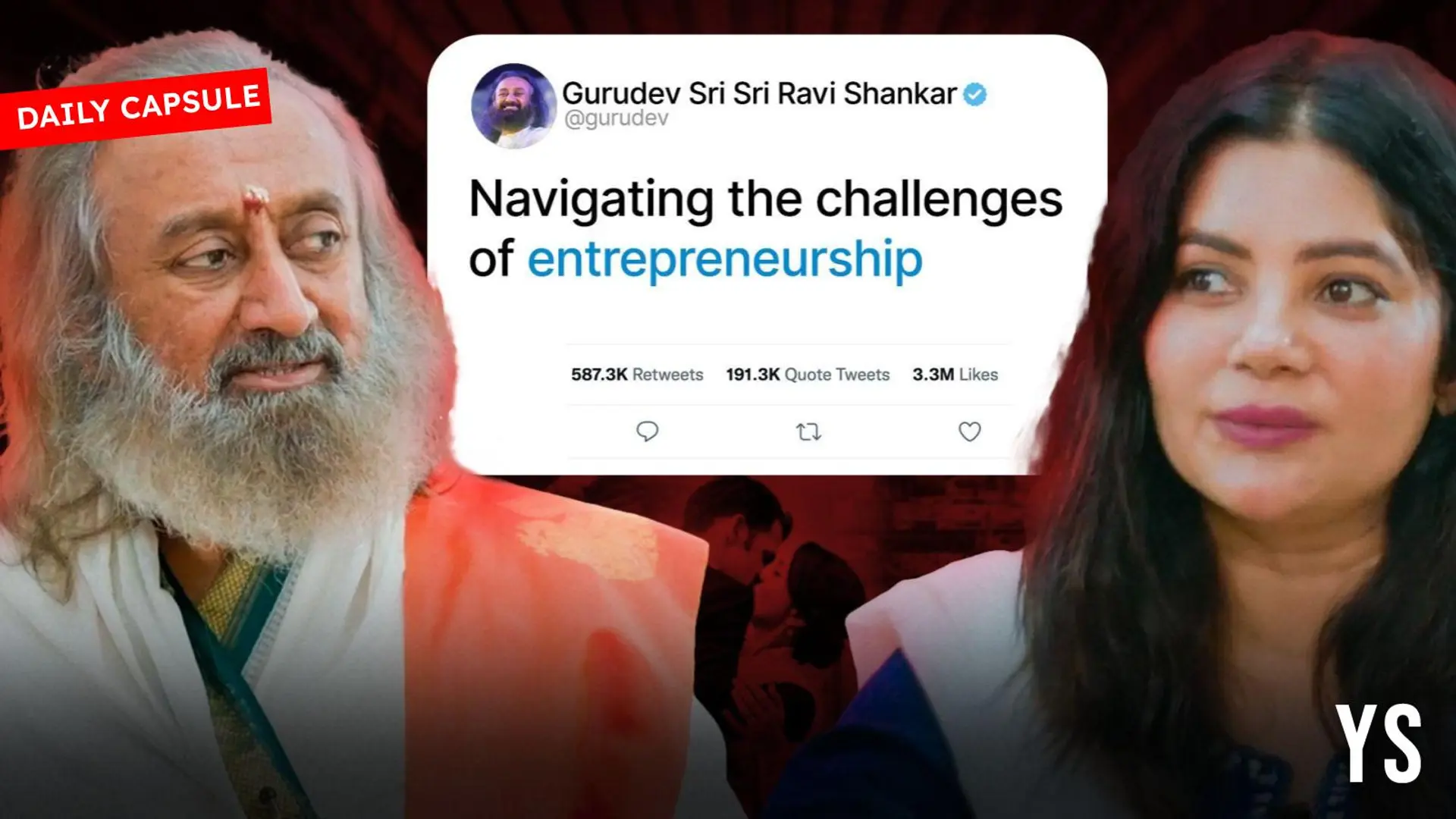 Gurudev Sri Sri Ravi Shankar on mindfulness in entrepreneurship; Helping brands convert visitors to customers