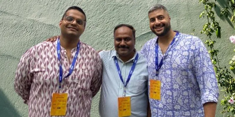 Co-founders of Bumboo: Rohit Keshan, Praveen Kumar, and Anirudh Balakrishnan