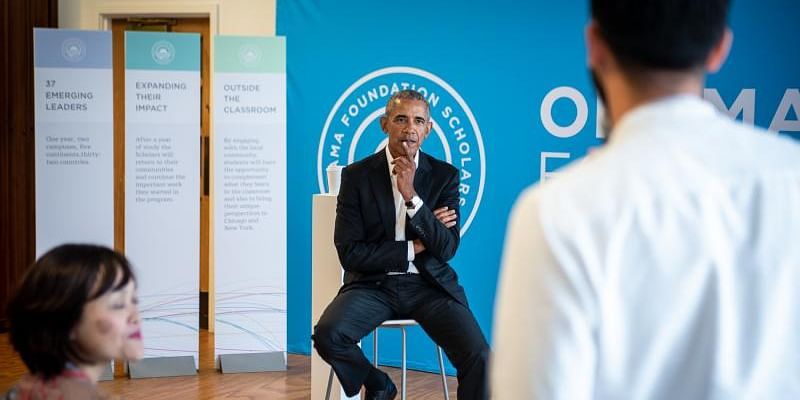 Barack Obama tells how he's creating the next generation of leaders with Obama Foundation