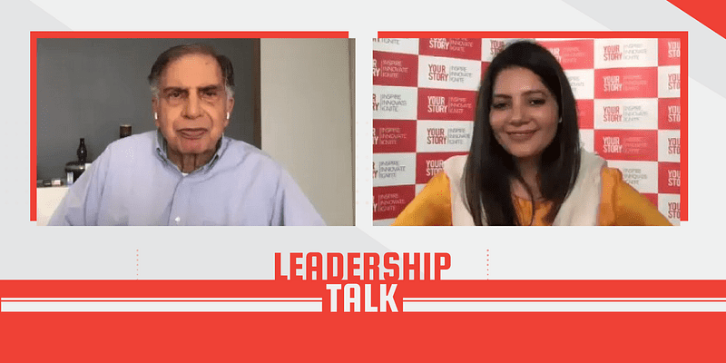 Startups can be the silver lining to the pandemic: Ratan Tata at YS Leadership Talk