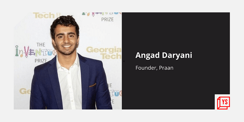 Angad Daryani, founder, Praan