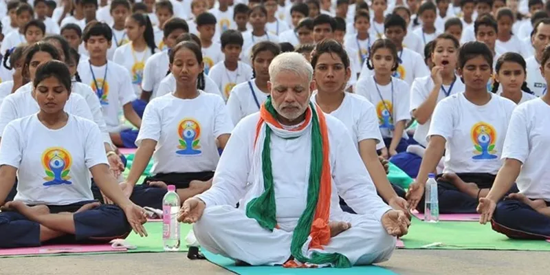 Narendra Modi, Yoga