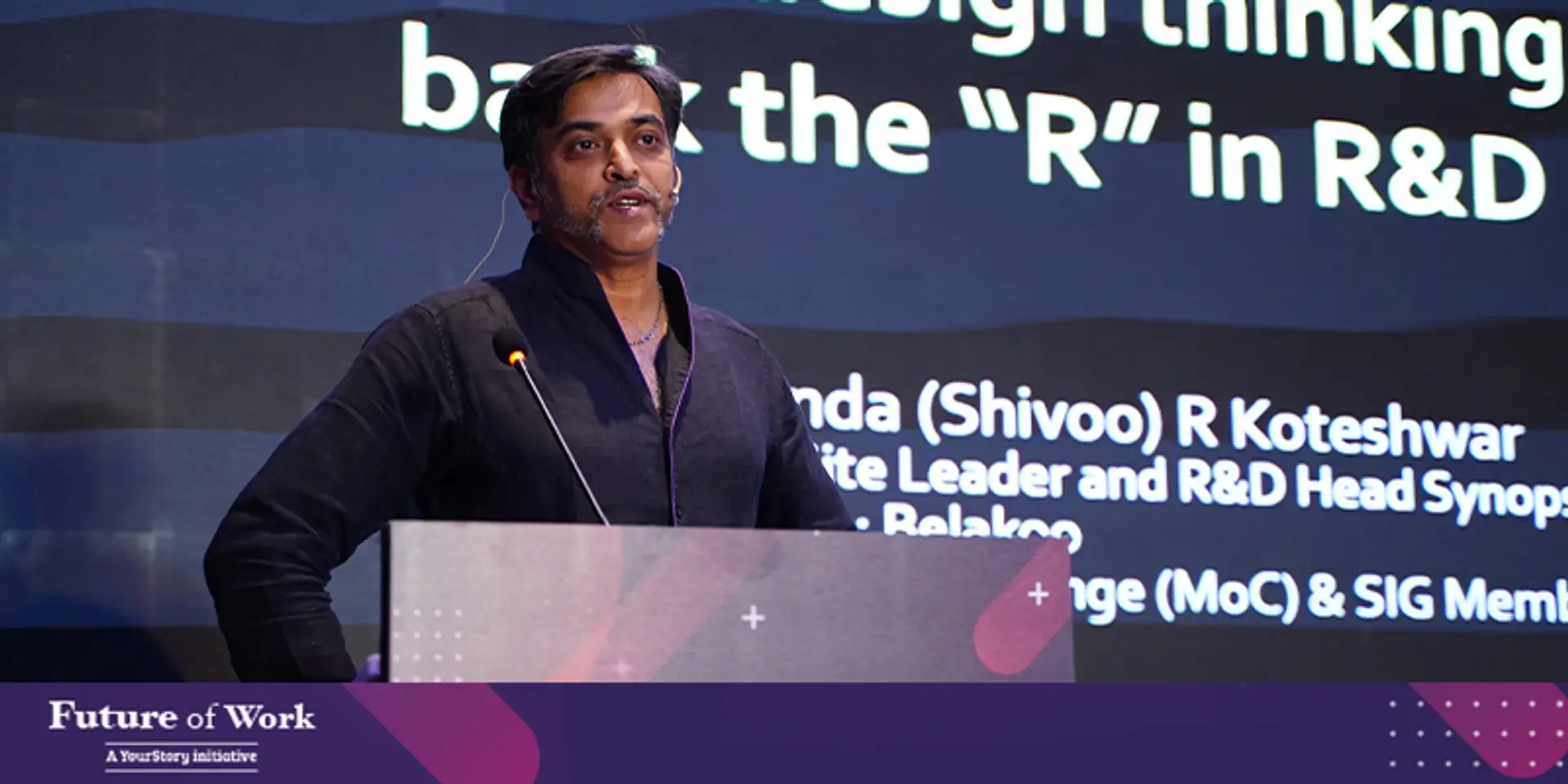 Future of Work 2020: Industry veteran Shivananda Koteshwar explains how design thinking can help bring back ‘R’ in R&D