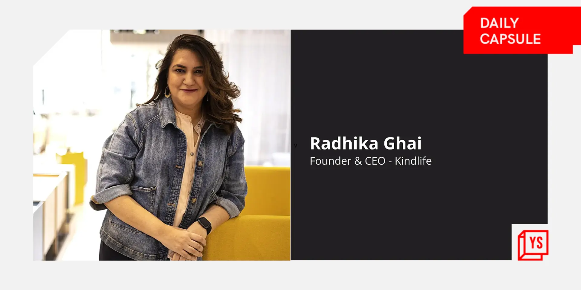 Radhika Ghai’s second innings