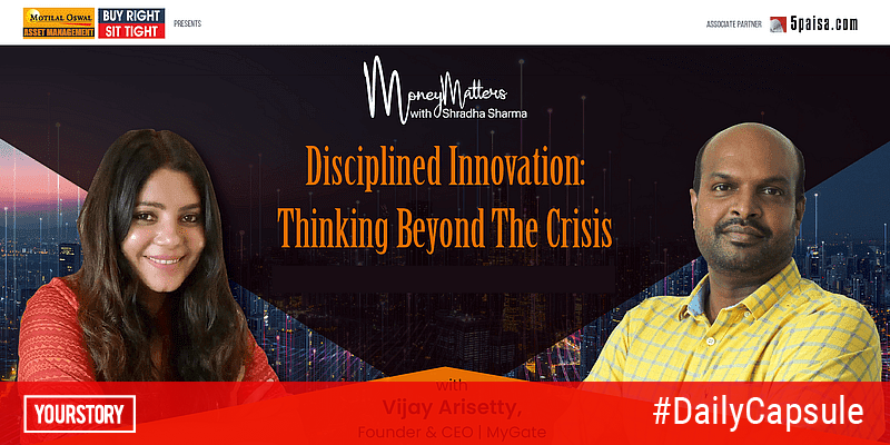 Watch MyGate Founder Vijay Arisetty talk about change and how it is good for entrepreneurs