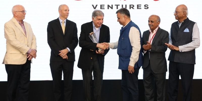 Ratan Tata awarded Patrick J. McGovern Lifetime Achievement Award 2019 by Chiratae Ventures