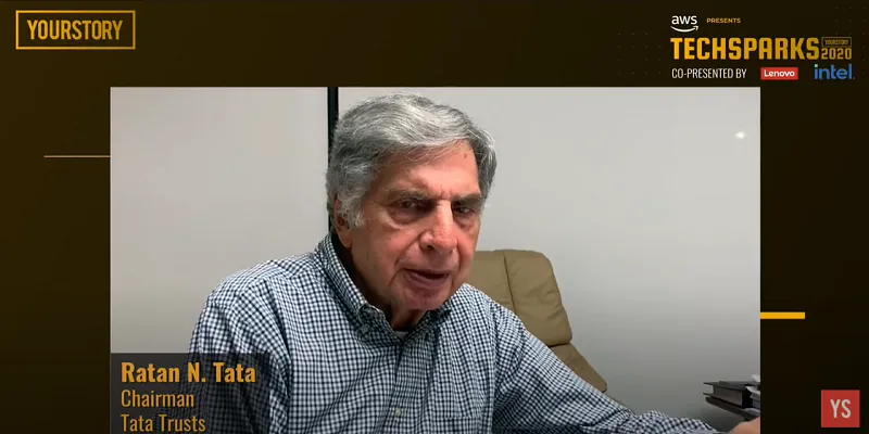 Ratan Tata, TechSparks 2020