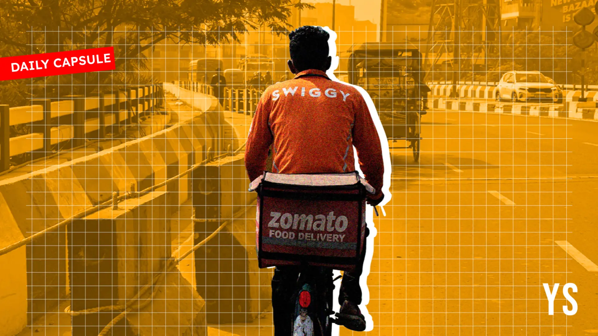 The GST cost on food delivery fees; Building with no code