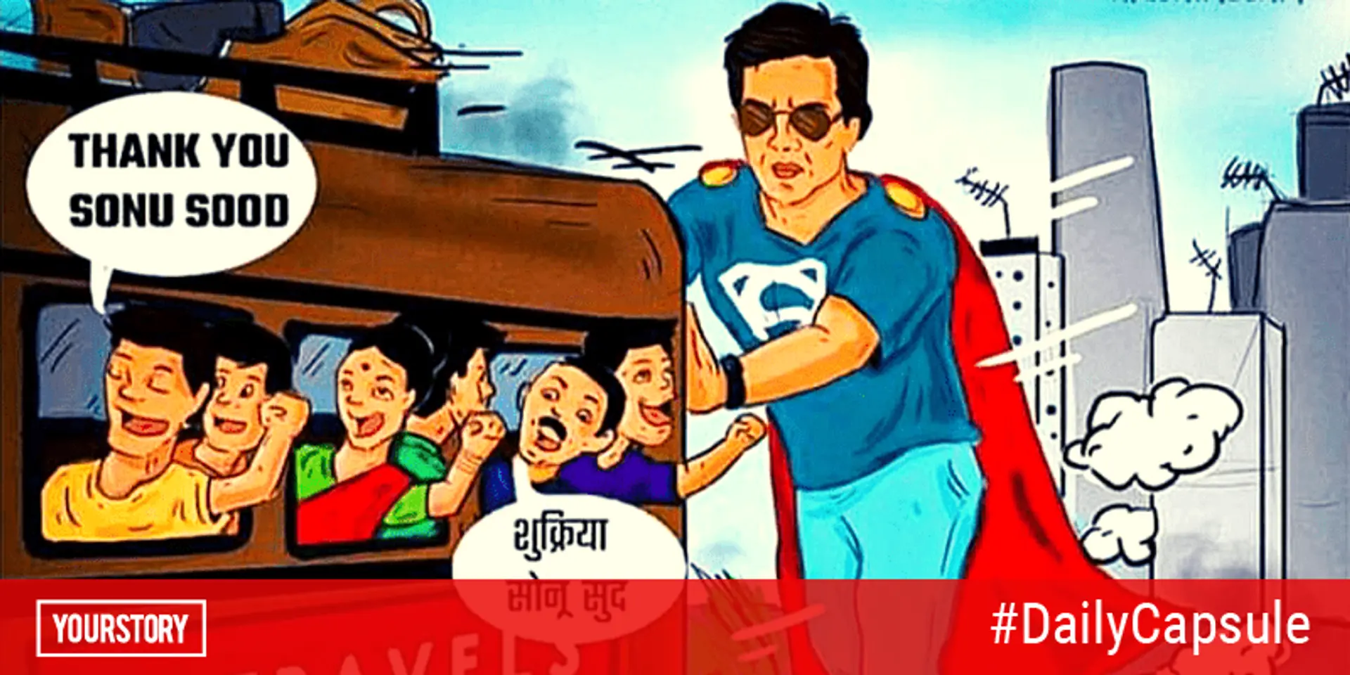 Real-life superhero Sonu Sood inspires hope amid India’s migrant crisis