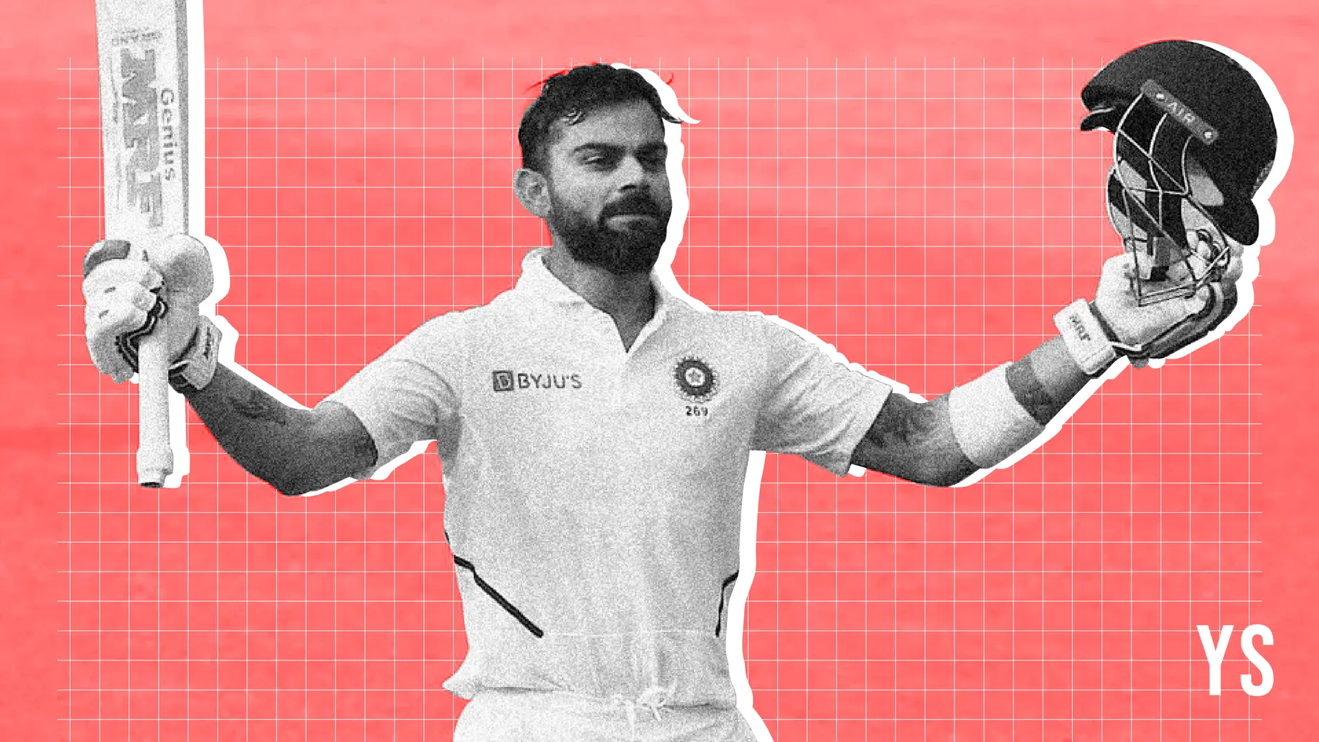 To Virat Kohli, with respect
