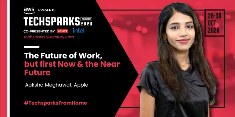 Aaksha Meghawat, Apple, TechSparks 2020