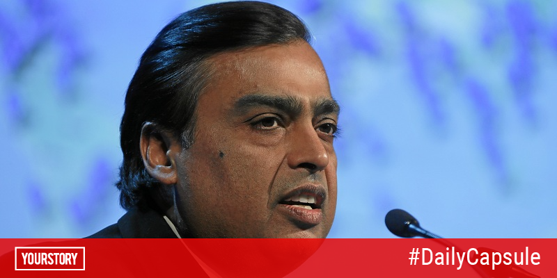 Here's why Mukesh Ambani is excited about offline-to-online commerce (and other top stories of the day)