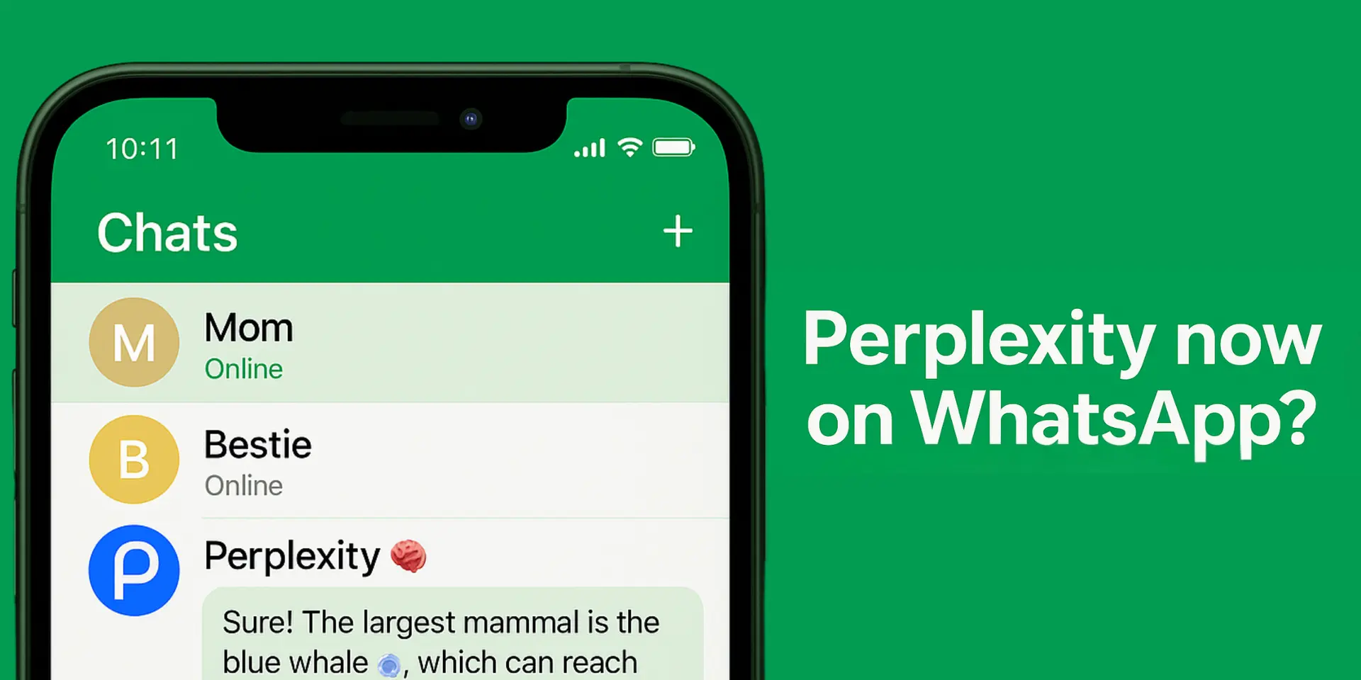Perplexity AI launches on WhatsApp to make AI smarter and more accessible