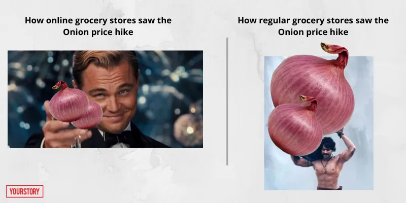 Onion price, Dunzo, BigBasket