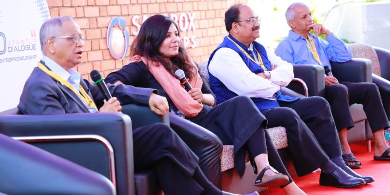 [Startup Bharat] NR Narayana Murthy reveals what it would take for Hubli startups to be No. 1 in India at Sandbox Hubli’s Startup Dialogue 2019 event
