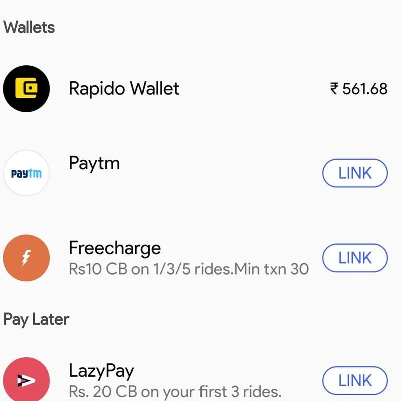 Product roadmap - Rapido
