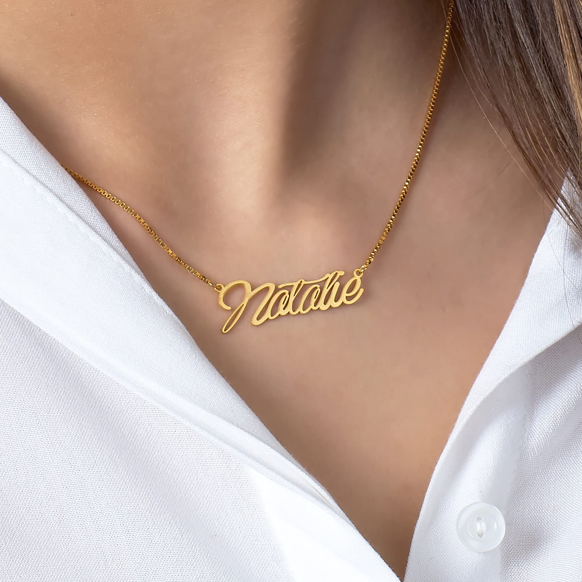 Customised name necklace
