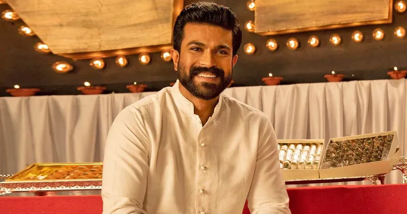 ram charan smiling