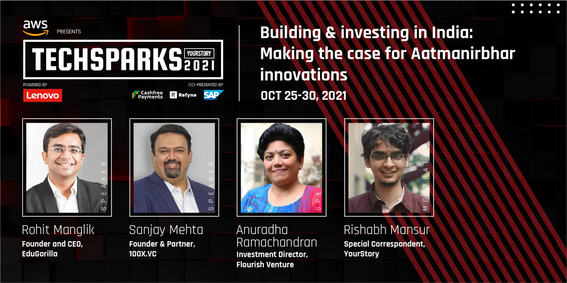 These are great times for the Indian startup ecosystem, say experts at TechSparks 2021