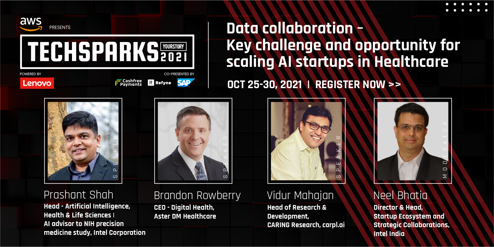 Data sharing is key to improving patient health outcomes, experts say at TechSparks 2021
