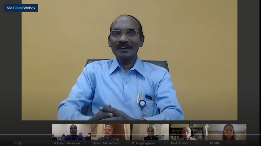 ISRO webinar, K.Sivan