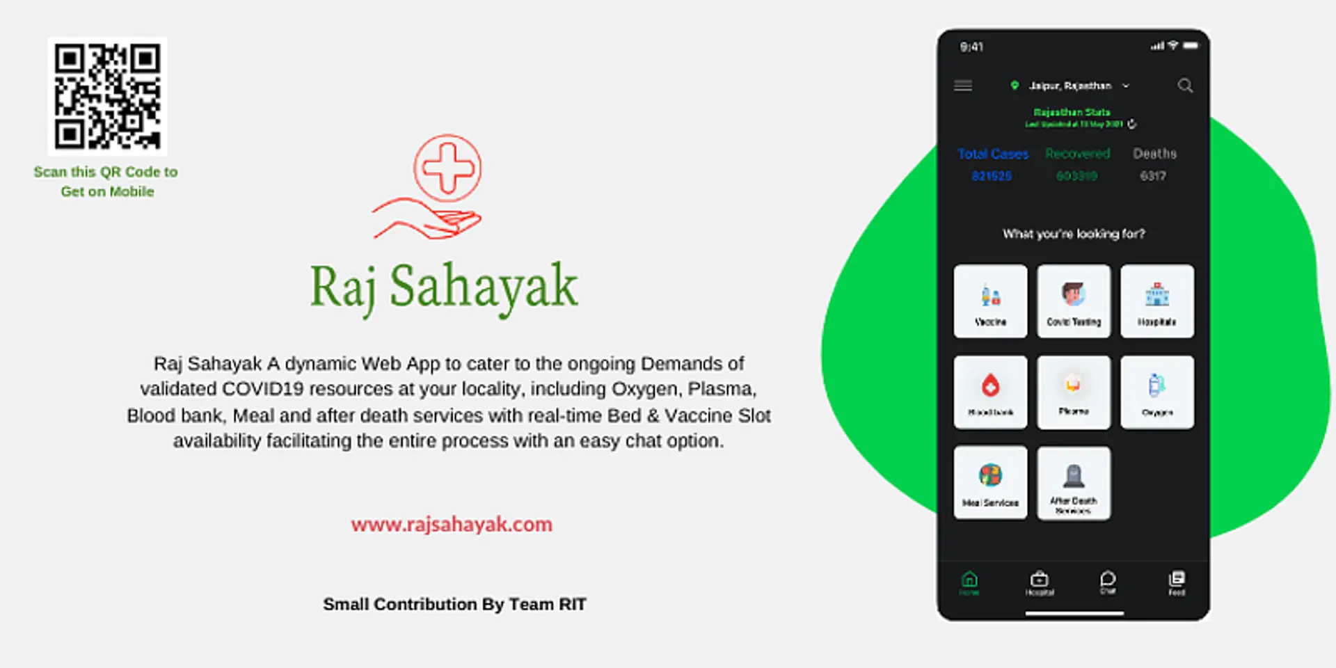 Startups fight COVID-19: Jaipur startup RIT Solution launches web app to provide verified COVID-19 resource leads