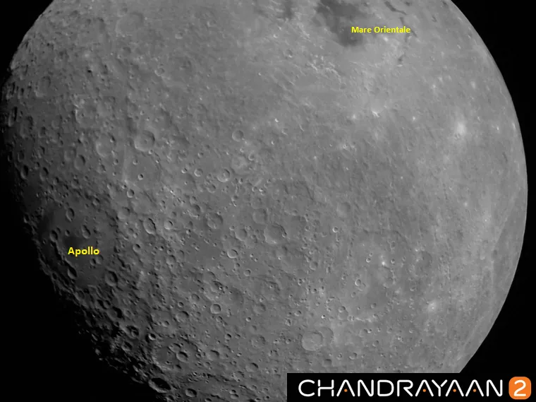 Moon image, ISRO
