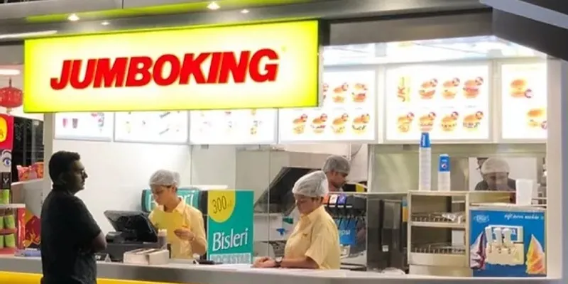 Jumbo king is a brand of fast food picture