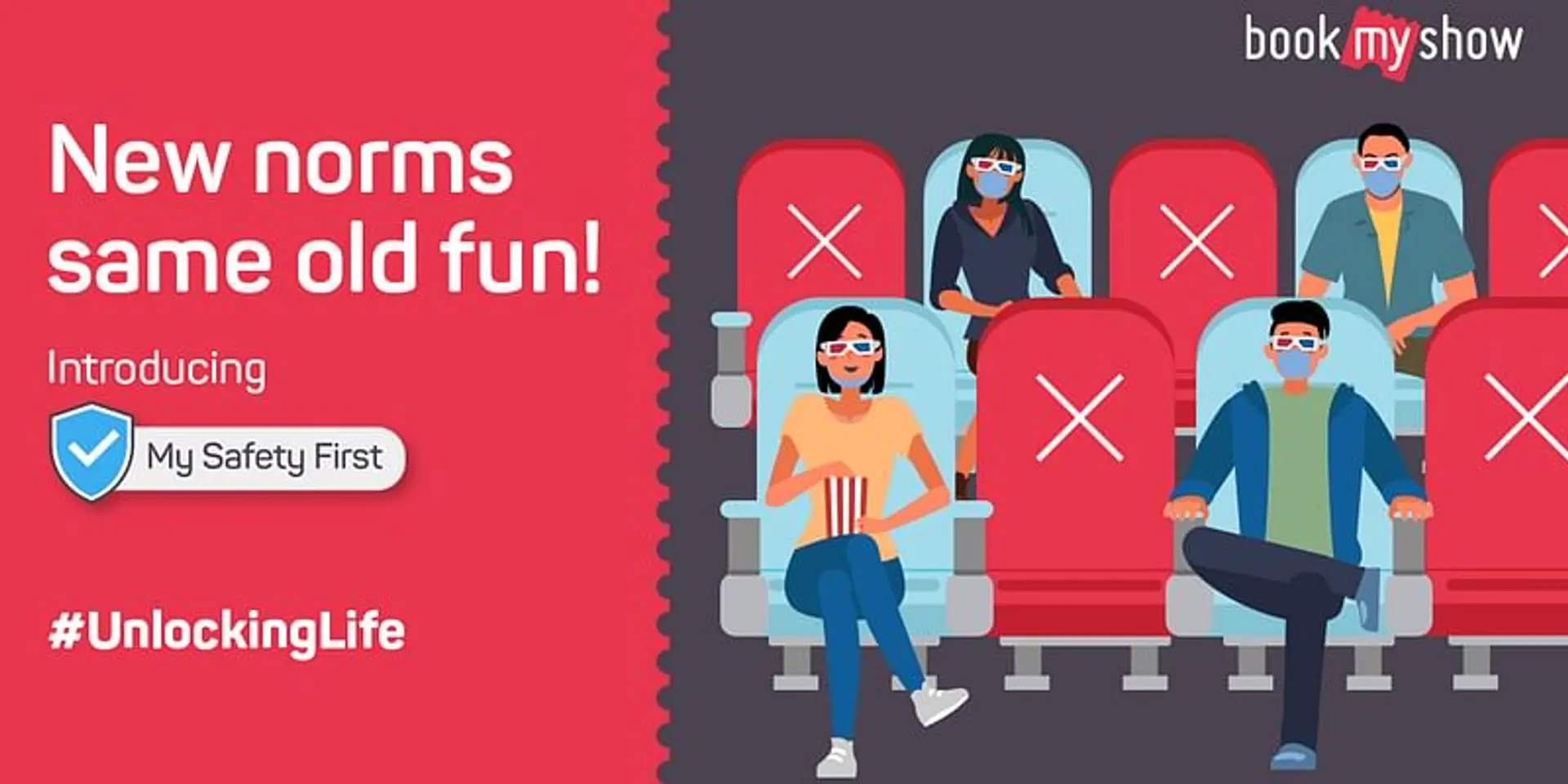 BookMyShow introduces safety shield tag ‘My Safety First’ for customers