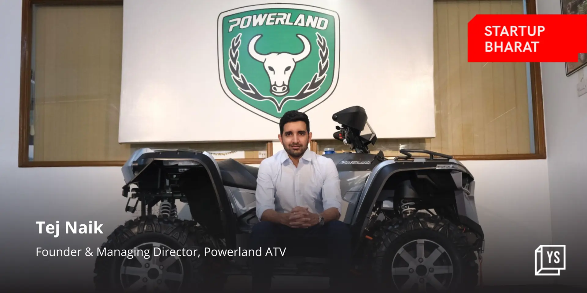 From Powerland: Electric ATVs for agriculture, defence and adventure sports