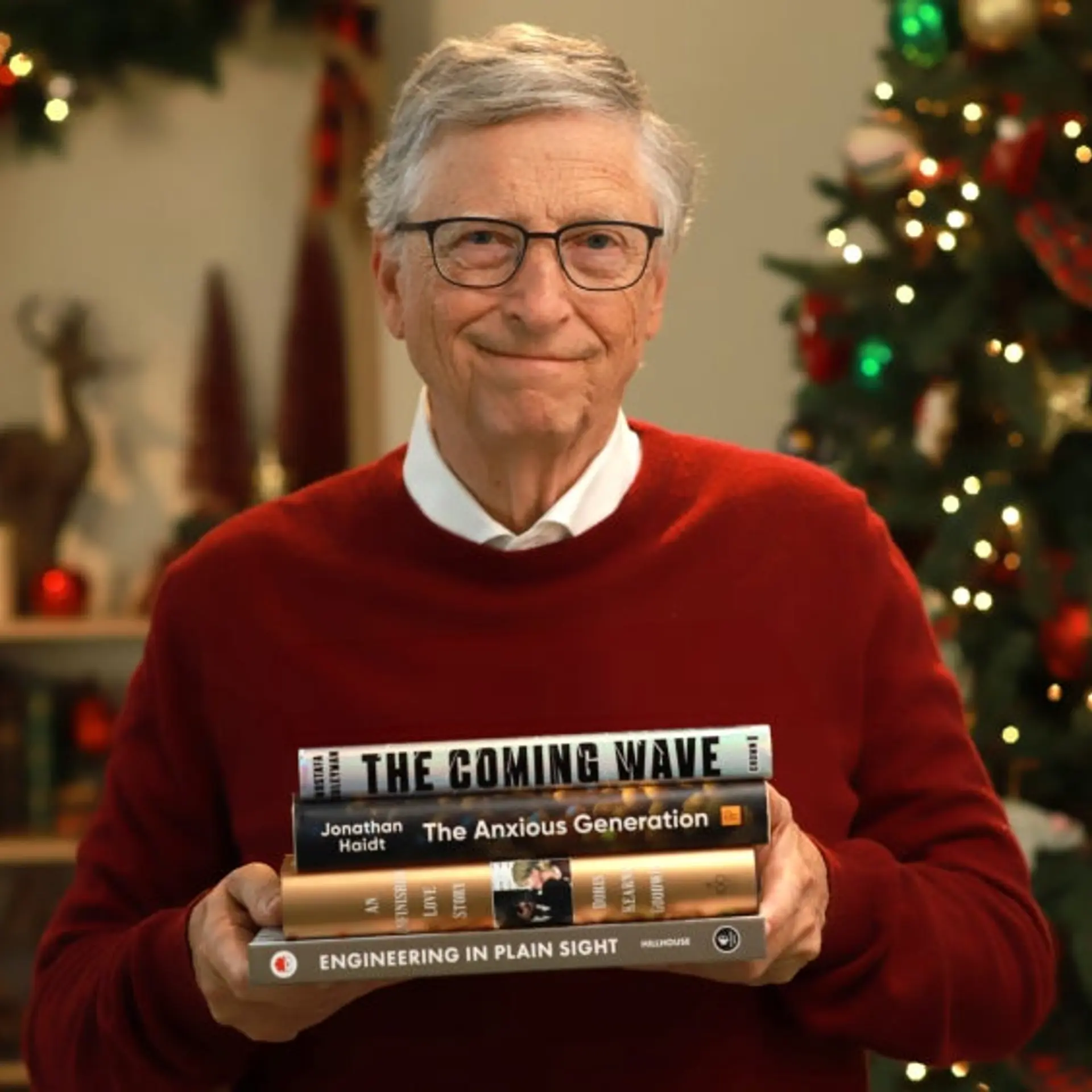 Bill Gates' winter reads: 4 books to keep you inspired