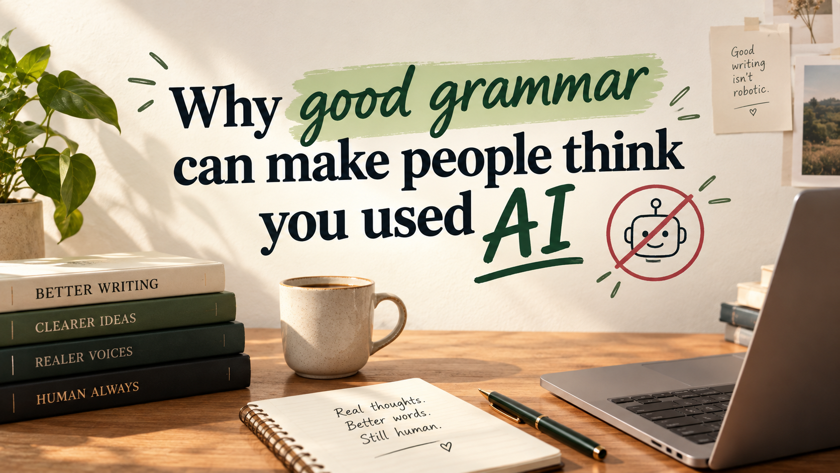 Why good grammar can make people think you used AI