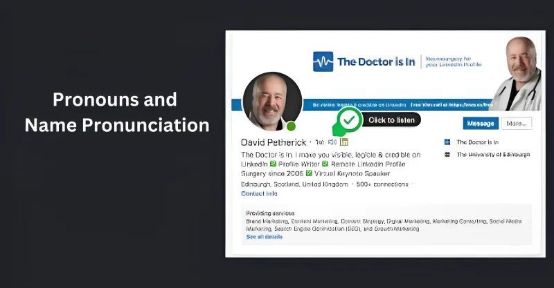 pronouns and name prononciation