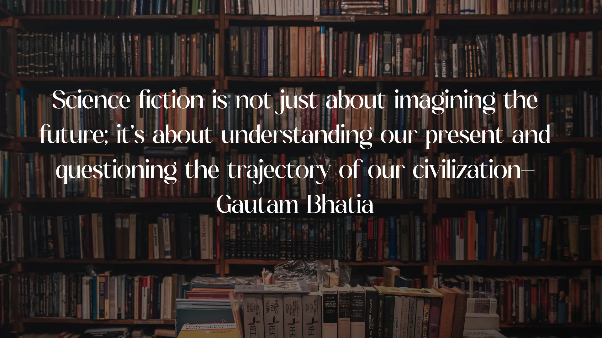 Sci-Fi gems: Gautam Bhatia's top book recommendations