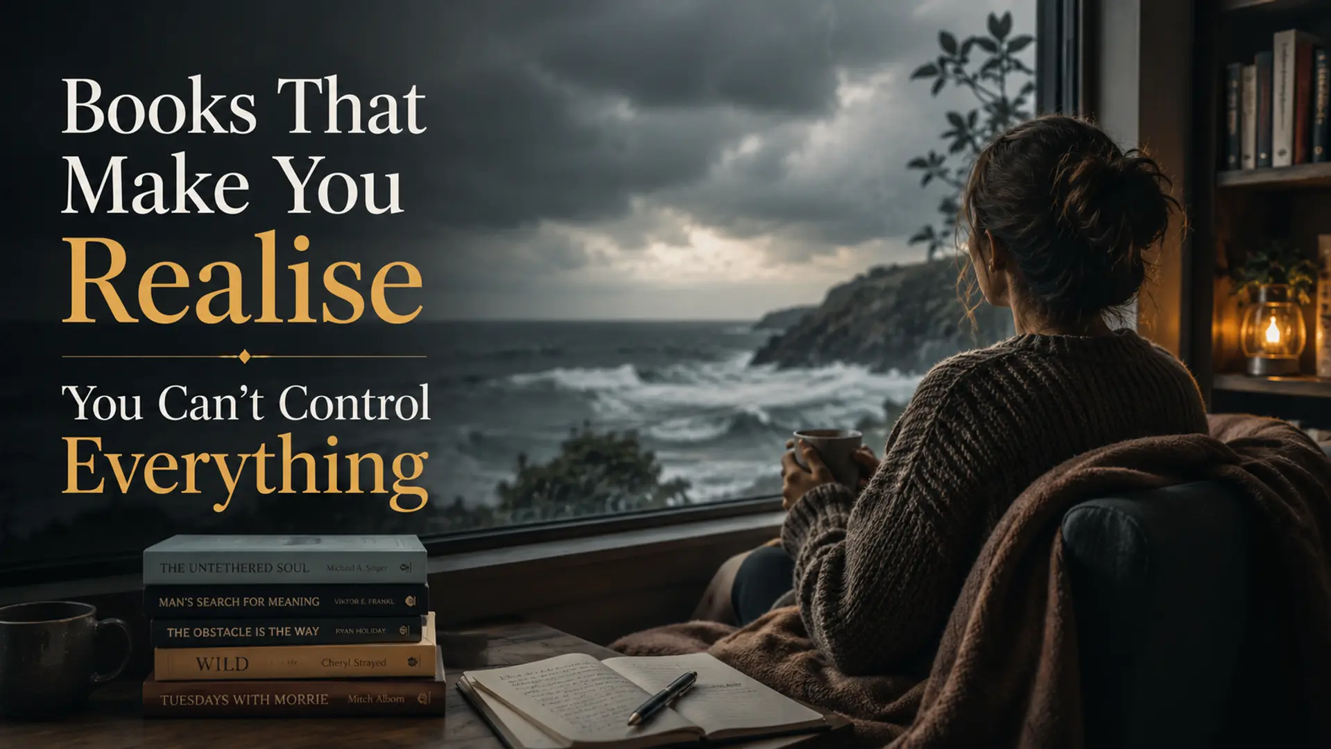 7 Books that make you realise you can't control everything