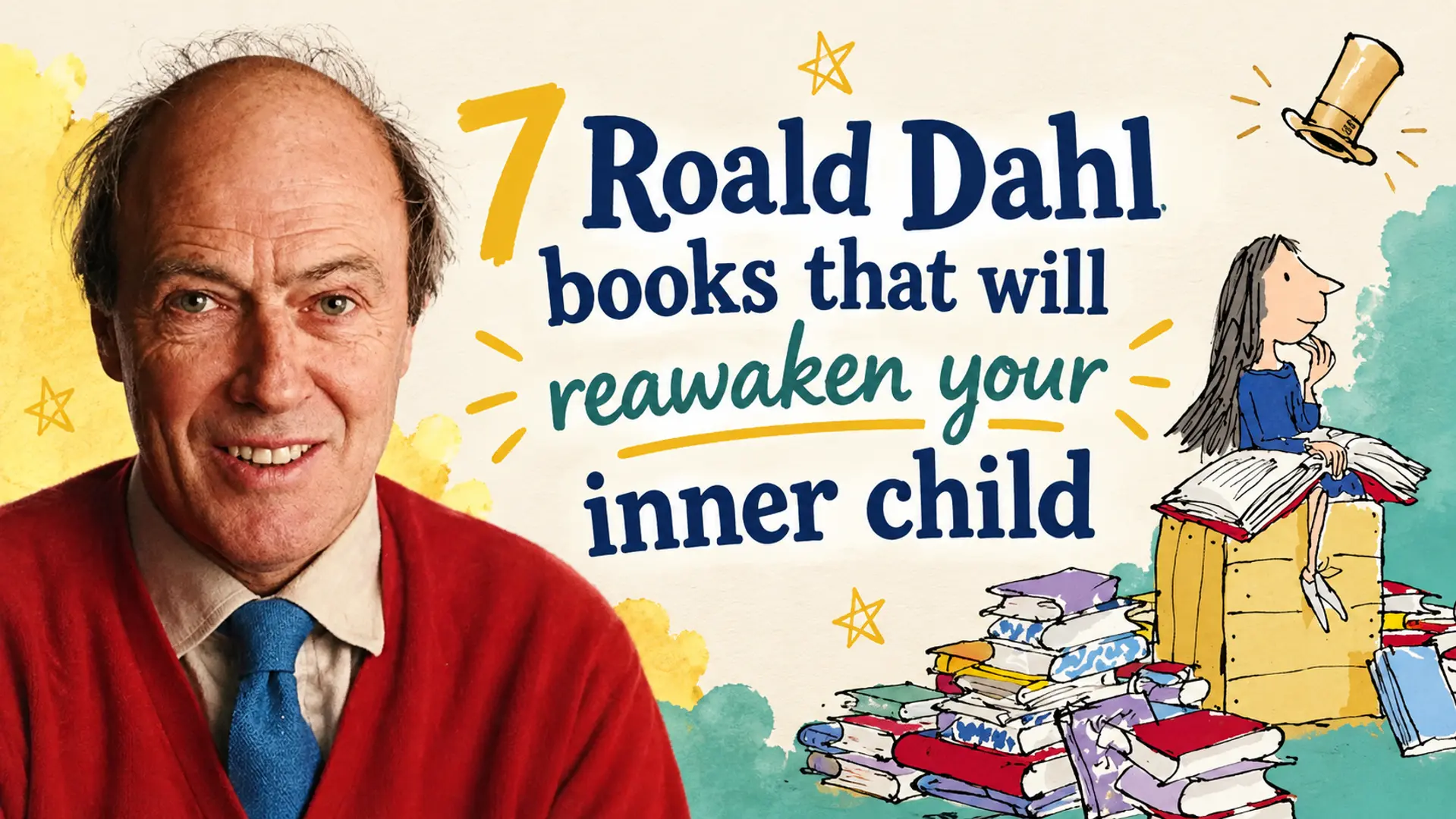 7 Roald Dahl books that will reawaken your inner child
