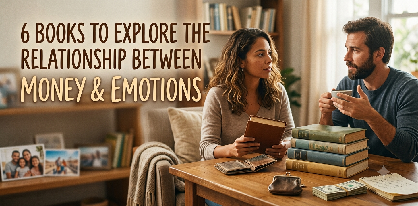 6 Books to explore the relationship between money & emotions