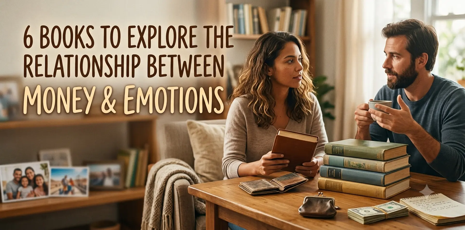 6 Books to explore the relationship between money & emotions