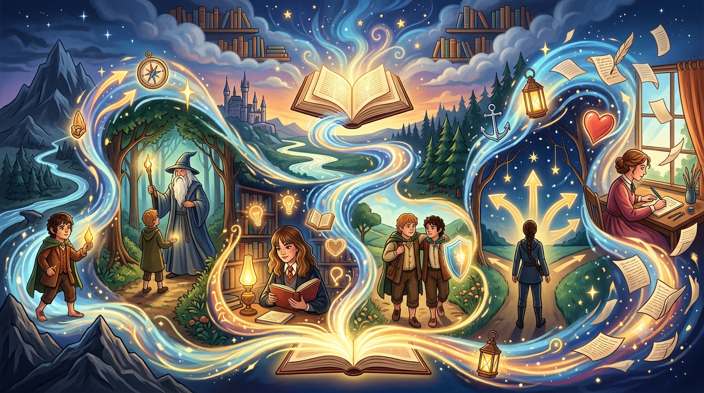 6 Books that teach lessons from fictional characters