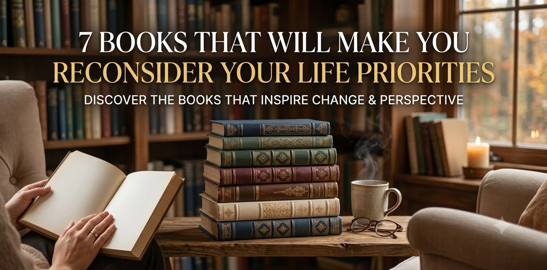 7 Books that will make you reconsider your life priorities