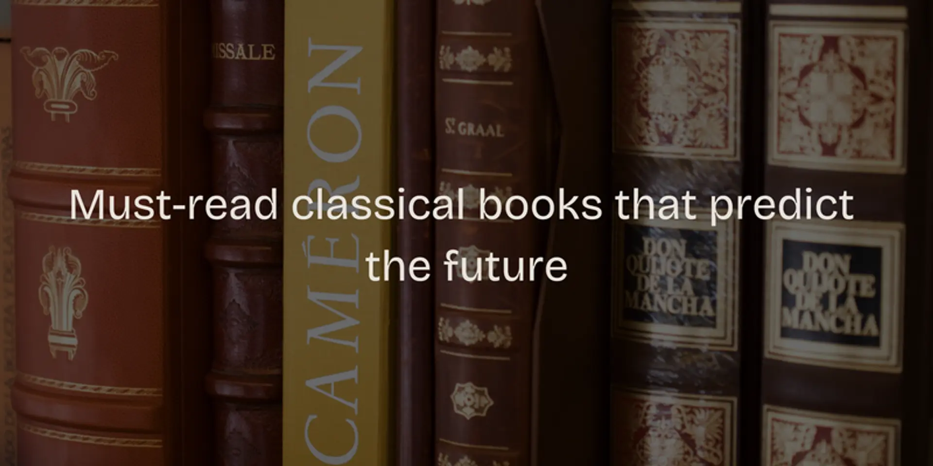 5 Classic books that shockingly predicted the future