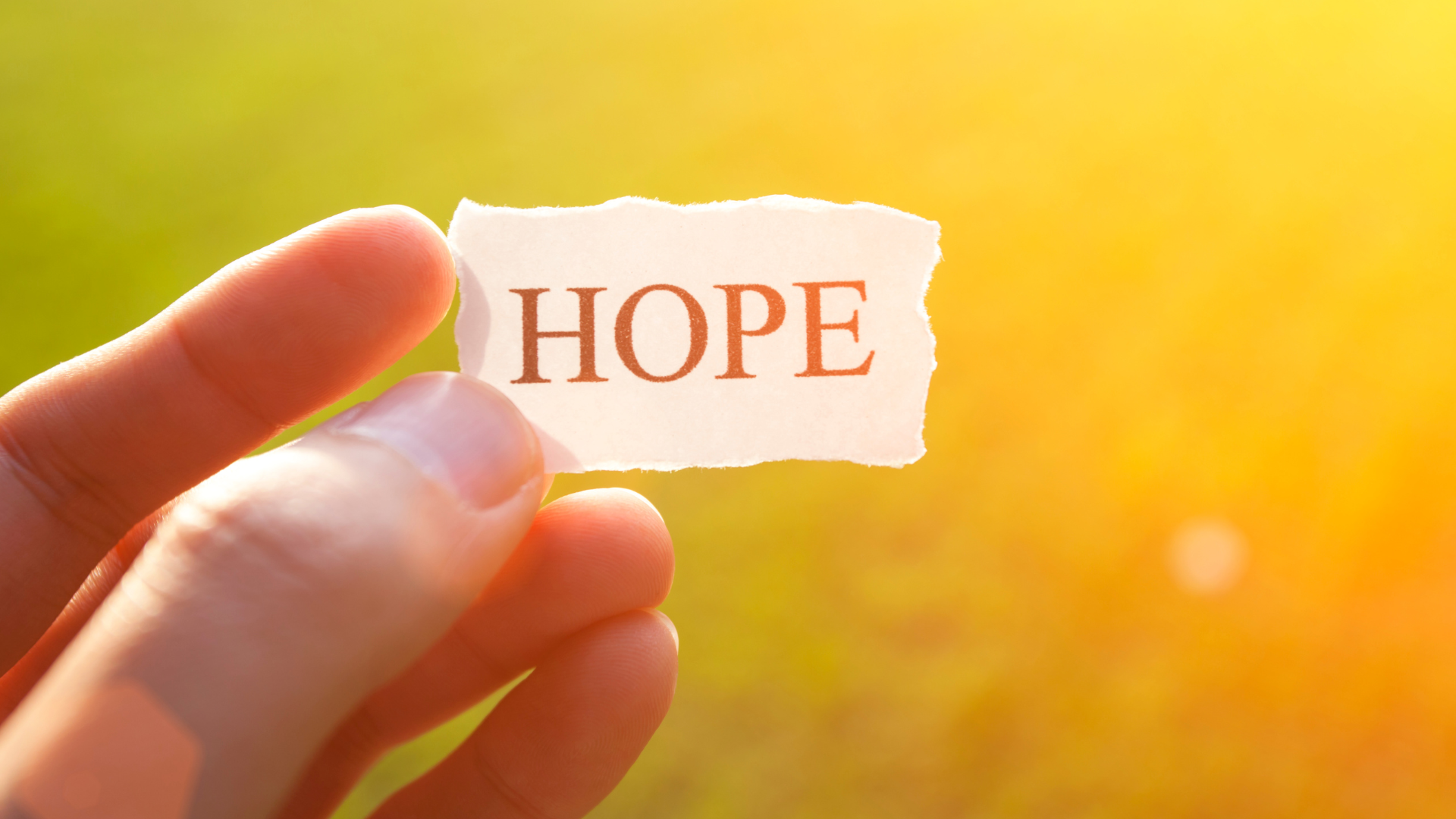 While there's life, there's hope: The power of never giving up