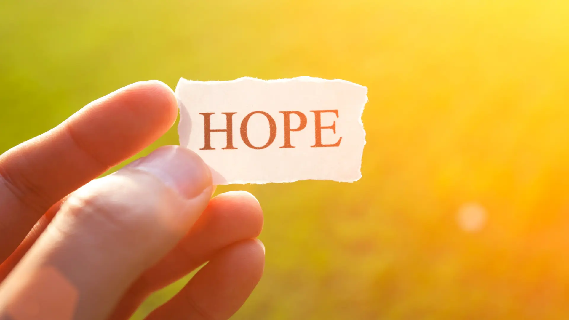 While there's life, there's hope: The power of never giving up